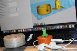boca cable bobina tecnología asistencia reto pinshape Diseño 3d 3d print model - Mito3D