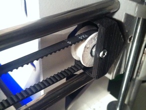 pulleys 624zz alike pinshape 3d-design 3d print model - Mito3D