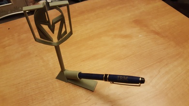 las vegas golden knights pen holder pinshape -golden-knights las-vegas nhl hockey pen-holder 3d print model - Mito3D