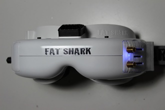 fatshark cover rx5808 osd receiver pinshape hd3 drone 3d print model - Mito3D