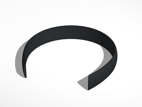 head band wider pinshape head-band 3d print model - Mito3D