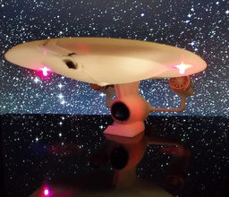 gravité télécommande star ship modi fonctionnement pinshape navire l'espace jouet design concours 3d print model - Mito3D