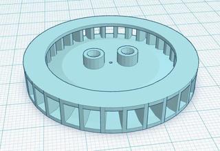 zumbido ventilador pinshape 3d design 3d print model - Mito3D