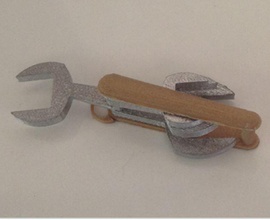 tasca chiavi pinshape spazio design concorso strumento casella degli strumenti l'astronauta coltello tascabile chiave inglese 3d print model - Mito3D