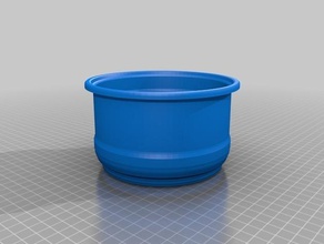 bitki pot pinshape bahçe plat tencere ekici 3d print model - Mito3D