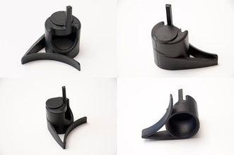 mini cooper soporte teléfono pinshape espacio diseño concurso 3d print model - Mito3D