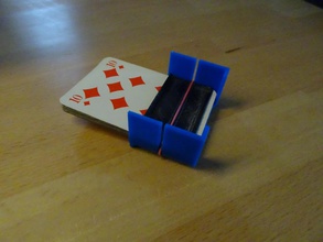 space playing cards holder pinshape space-design-contest 3d print model - Mito3D