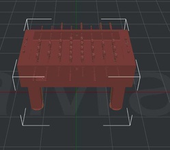 langırt pinshape yarışma alanı tasarım 3d print model - Mito3D