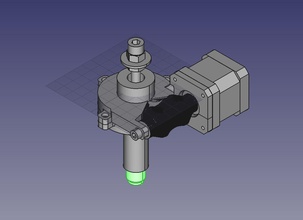 resyringe rientrare refill alta coppia torsione compatto direct drive pinshape disegno 3d 3d print model - Mito3D