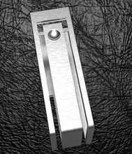 Finger ausgefallene elegante quadratische ring pinshape Platz elegant modern Schmuck 3d print model - Mito3D