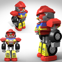 figurine terence sentinel prime pinshape transformer toy angry birds 3d print model - Mito3D
