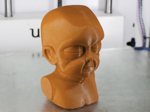 creepy baby bust pinshape 3d-design 3d print model - Mito3D