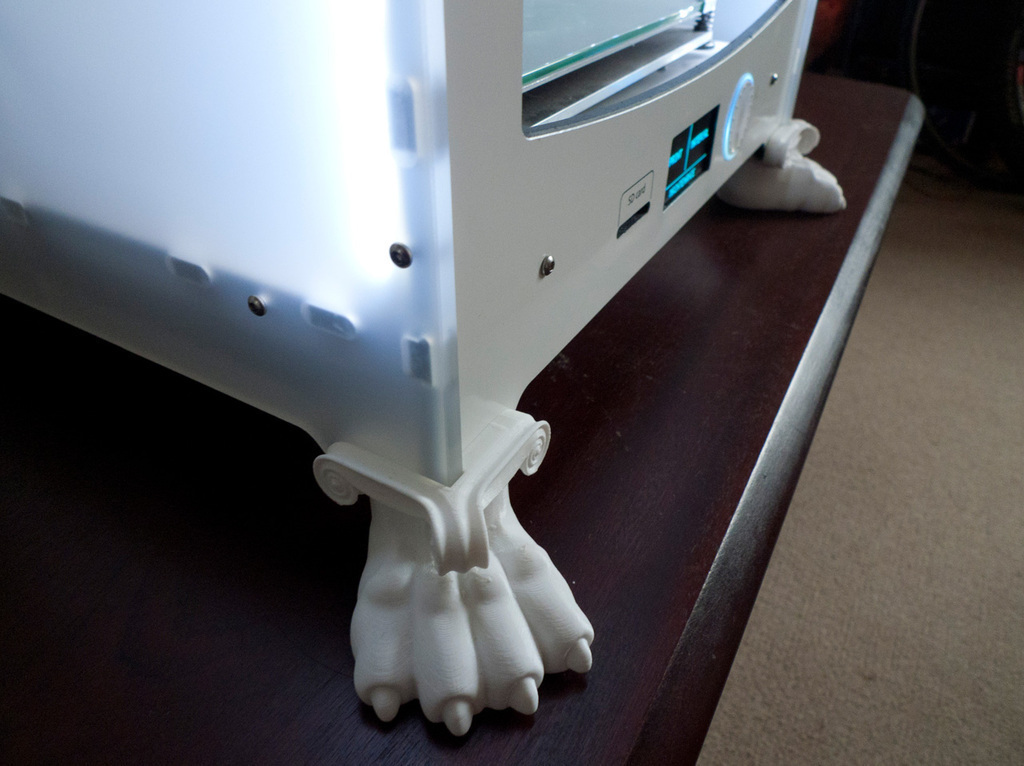 3d printer feet pinshape 3d-design 3D print model - Mito3D