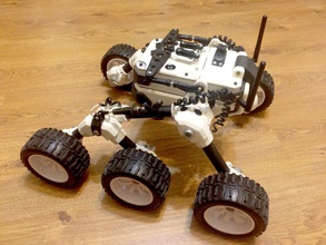 Mars rover pinshape mars rc 3d tasarım 3d print model - Mito3D