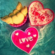 heart bowl love pinshape baking kitchen valentines-day 3d print model - Mito3D