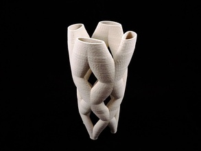 sculpture pipe 07232016 3d ceramic pinshape design 3dprinting 3d print model - Mito3D