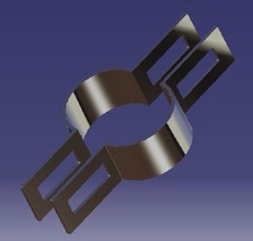 clamp pinshape 3d print model - Mito3D