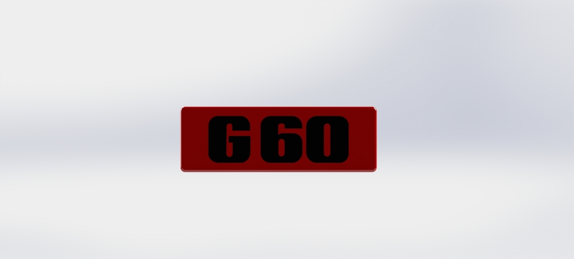 vw golf2 g60 puerta insignia pinshape automoción vwg60 vwmk2 3D print model - Mito3D