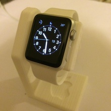 apple watch charging stand pinshape 3d-design 3d print model - Mito3D