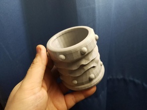 dice cup pinshape 3d-design 3d print model - Mito3D