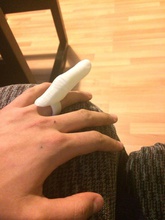 finger ring pinshape relations horror finger-ring 3d print model - Mito3D