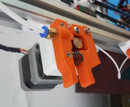 extrusora nema17 orientado motor paso pinshape Diseño 3d 3d print model - Mito3D