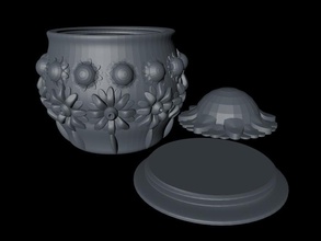 amsterdam weed container pinshape robertuskeers-yahoocom pocket-flask containers grass weed- 3d print model - Mito3D