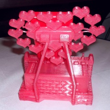 mobile phone stand jewellery box pinshape valentines-day valentines-valentines day gifts-valentines-day-home-home-decor-household-romantic-heart-gift-teaholder-candle hearts decorative drawer mobile-phone-stand mobile-phone 3d print model - Mito3D