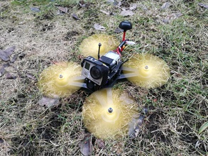 openrc 220 fpv mini quad pinshape racer drone racing uav danielnoree Drohne quadcopter 3d print model - Mito3D