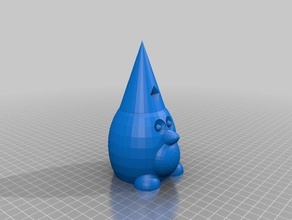 wizard penguin pinshape character-modeling-contest wizards 3d print model - Mito3D