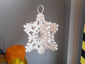 snowflake italymaker pinshape 3d-design 3d print model - Mito3D