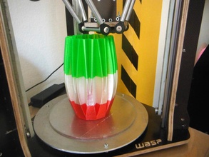 simple nice spyralized vase pinshape 3d-design 3d print model - Mito3D