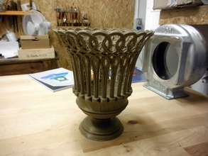 vaso in porcellana xvii secolo pinshape disegno 3d 3d print model - Mito3D