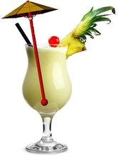 cocktail guarda chuva pinshape 3d design 3d print model - Mito3D