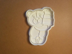 teddy cortador galletas pinshape ositos peluche cookie cutter 3d print model - Mito3D