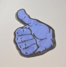 thumbs pinshape thumbs-up decal kiss lips dual-color dual-extrusion dual-filament sticker decals stickers leapfrog wanhao ultimaker-3 ultimaker3 wanhao4s 3d print model - Mito3D