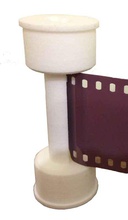 120 bobina recogida película 35 mm pinshape adaptador mediano formato 35mm 3d print model - Mito3D