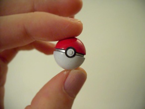 mini pokeball pinshape pokemon 3d-design 3d print model - Mito3D