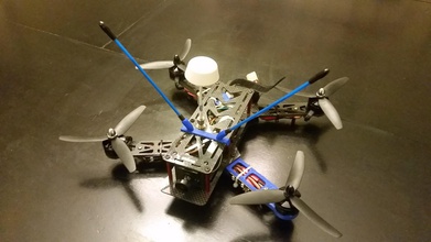drone anten montaj pinshape yarış fırtına mL'lik 250 yarışı quadcopter 3d print model - Mito3D