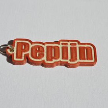 pepijn pinshape badges badge names tag nametag wanhao4s ultimaker3 ultimaker-3 wanhao leapfrog stickers decals sticker dual-filament dual-extrusion dual-color decal keyring keyrings keychain keychain-hanger 3d print model - Mito3D