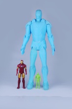 homem ferro pinshape impressão 3d brinquedos herói einscan s 3d print model - Mito3D