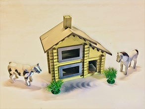 brinquedo casa construtor pinshape personagem modelagem concurso 3d print model - Mito3D