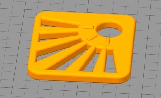 fpv cam tilt Grad meter pinshape 3d design 3D print model - Mito3D