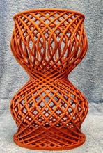 basketweave3 pinshape Korb container 3d print model - Mito3D