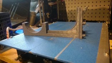 peg board filament reck bracket pinshape 3d-design 3d print model - Mito3D