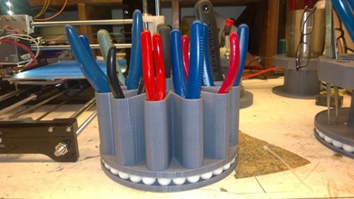 tool carrousel pinshape 3d-design 3d print model - Mito3D