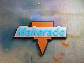 makerade emblema mk pinshape parodia maker hotend logo 3d stampa 3d print model - Mito3D