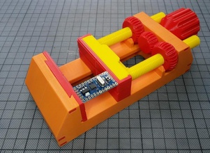 macchina morsa pinshape vice vise disegno 3d 3d print model - Mito3D