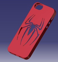 iphone 5s spider man caso pinshape 3d print model - Mito3D