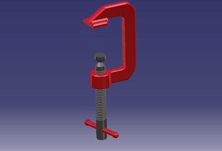vice clamp pinshape 3d print model - Mito3D